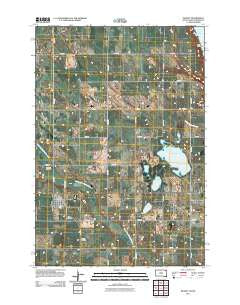 Wilmot South Dakota Historical topographic map, 1:24000 scale, 7.5 X 7.5 Minute, Year 2011