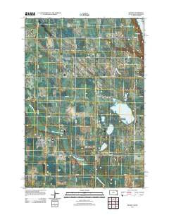 Wilmot South Dakota Historical topographic map, 1:24000 scale, 7.5 X 7.5 Minute, Year 2012