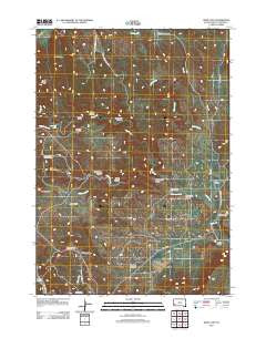 Wind Cave South Dakota Historical topographic map, 1:24000 scale, 7.5 X 7.5 Minute, Year 2012