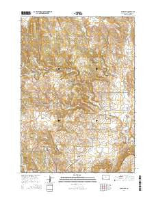 Wind Cave South Dakota Current topographic map, 1:24000 scale, 7.5 X 7.5 Minute, Year 2015
