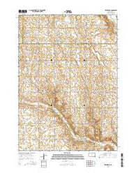 Winfred SE South Dakota Current topographic map, 1:24000 scale, 7.5 X 7.5 Minute, Year 2015