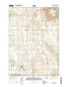Winner North South Dakota Current topographic map, 1:24000 scale, 7.5 X 7.5 Minute, Year 2015