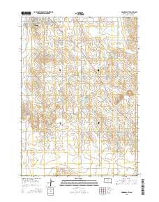 Winner South South Dakota Current topographic map, 1:24000 scale, 7.5 X 7.5 Minute, Year 2015