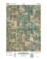 Witten South Dakota Historical topographic map, 1:24000 scale, 7.5 X 7.5 Minute, Year 2012