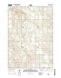 Witten South Dakota Current topographic map, 1:24000 scale, 7.5 X 7.5 Minute, Year 2015