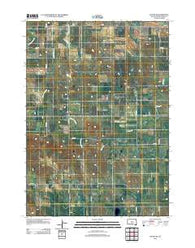 Witten SE South Dakota Historical topographic map, 1:24000 scale, 7.5 X 7.5 Minute, Year 2012