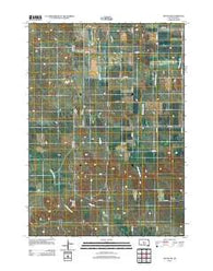 Witten SW South Dakota Historical topographic map, 1:24000 scale, 7.5 X 7.5 Minute, Year 2012