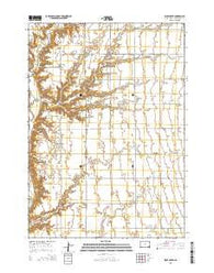 Wolf Creek South Dakota Current topographic map, 1:24000 scale, 7.5 X 7.5 Minute, Year 2015