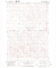 Wolff Lake South Dakota Historical topographic map, 1:24000 scale, 7.5 X 7.5 Minute, Year 1978