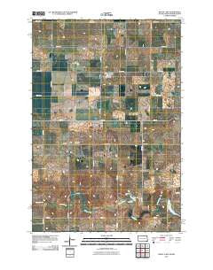 Wolff Lake South Dakota Historical topographic map, 1:24000 scale, 7.5 X 7.5 Minute, Year 2011