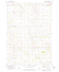 Wolsey SE South Dakota Historical topographic map, 1:24000 scale, 7.5 X 7.5 Minute, Year 1973