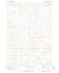 Wolsey SE South Dakota Historical topographic map, 1:24000 scale, 7.5 X 7.5 Minute, Year 1973