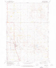 Wolsey South Dakota Historical topographic map, 1:24000 scale, 7.5 X 7.5 Minute, Year 1973