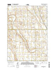 Woonsocket NW South Dakota Current topographic map, 1:24000 scale, 7.5 X 7.5 Minute, Year 2015