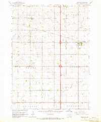 Worthing South Dakota Historical topographic map, 1:24000 scale, 7.5 X 7.5 Minute, Year 1964