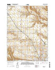 Yankton South Dakota Current topographic map, 1:24000 scale, 7.5 X 7.5 Minute, Year 2015