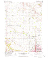 Yankton South Dakota Historical topographic map, 1:24000 scale, 7.5 X 7.5 Minute, Year 1978