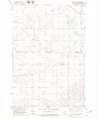 Zeeland NW South Dakota Historical topographic map, 1:24000 scale, 7.5 X 7.5 Minute, Year 1978