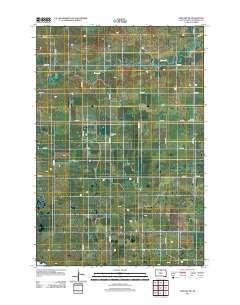 Zeeland SW South Dakota Historical topographic map, 1:24000 scale, 7.5 X 7.5 Minute, Year 2012