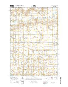 Zeeland SW South Dakota Current topographic map, 1:24000 scale, 7.5 X 7.5 Minute, Year 2015
