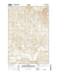 Zeona NE South Dakota Current topographic map, 1:24000 scale, 7.5 X 7.5 Minute, Year 2015