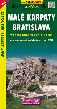 Buy map #1078 Slovensko, Malé Karpaty, Bratislava Hiking map