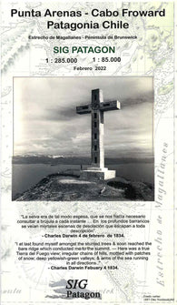 Buy map Punta Arenas : Peninsula de Brunswick : Estrecho de Magallanes - Cabo Froward