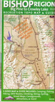 Buy map Bishop REGION (Big Pine to Crowley Lake)
