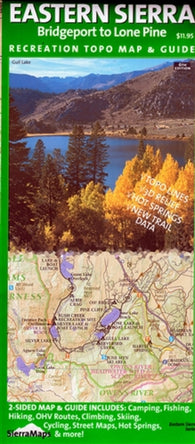 Buy map Eastern Sierra Bridgeport to Lone Pine