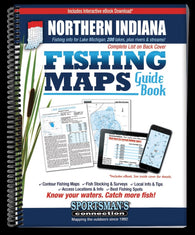 Buy map Northern Indiana Fishing Map Guide