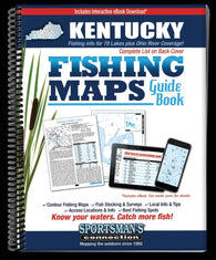 Buy map Kentucky Fishing Map Guide