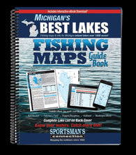 Buy map Michigans Best Lakes Fishing Map Guide