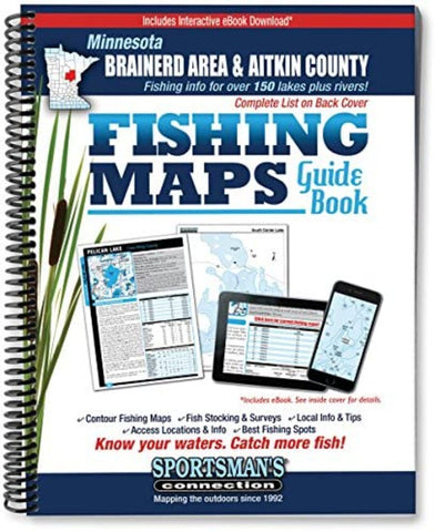 Buy map Brainerd/Aitkin County Fishing Guide