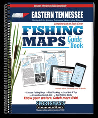 Buy map Eastern Tennessee Fishing Map Guide