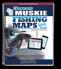 Buy map Wisconsin Muskie Fishing Map Guide