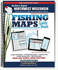 Buy map Wisconsin NW Northern Region Fishing Guide