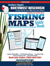 Buy map Wisconsin NW Southern Region Fishing Guide