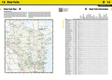 Wisconsin Recreation Atlas by National Geographic Maps - Front of map