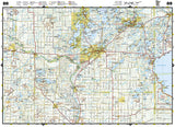 Minnesota Recreation Atlas by National Geographic Maps - Back of map