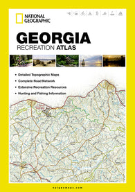 Buy map Georgia Recreation Atlas by National Geographic Maps