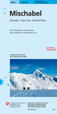 Buy map Mischabel - Zermatt - Saas Fee - Macugnaga : Switzerland 1:50,000 Topographic Ski Map #284S