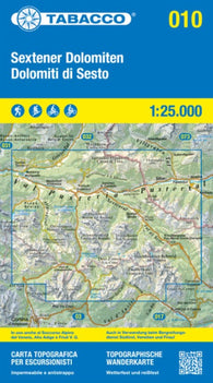 Buy map Dolomiti di Sesto/Sextener Dolomiten Topographic Hiking Map #10