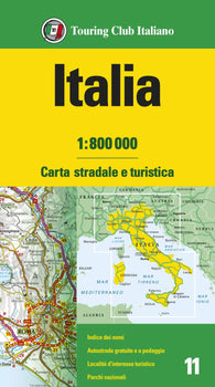 Buy map Italia : carta stradale e turistica = Italy : road and tourist map