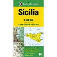 Buy map Sicilia : carta stradale e turistica = Sicily : road and tourist map