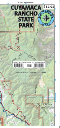 Buy map Cuyamaca Rancho State Park, California