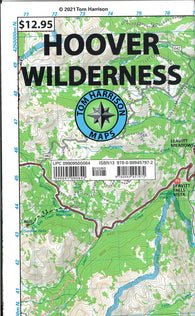 Buy map Hoover Wilderness trail map