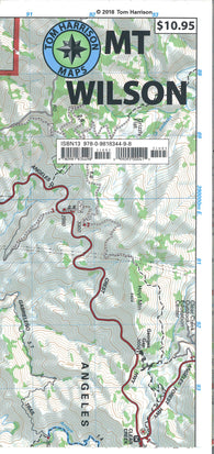 Buy map Mount Wilson, California