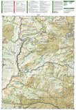 Winter Park, Central City and Rollins Pass, Colorado, Map 103 by National Geographic Maps - Back of map