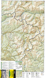 Idaho Springs, Georgetown and Loveland Pass, Colorado, Map 104 by National Geographic Maps - Front of map