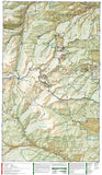Idaho Springs, Georgetown and Loveland Pass, Colorado, Map 104 by National Geographic Maps - Back of map